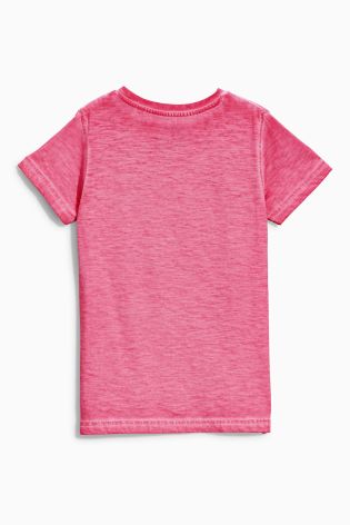 Pink Skateboard T-Shirt (3-16yrs)